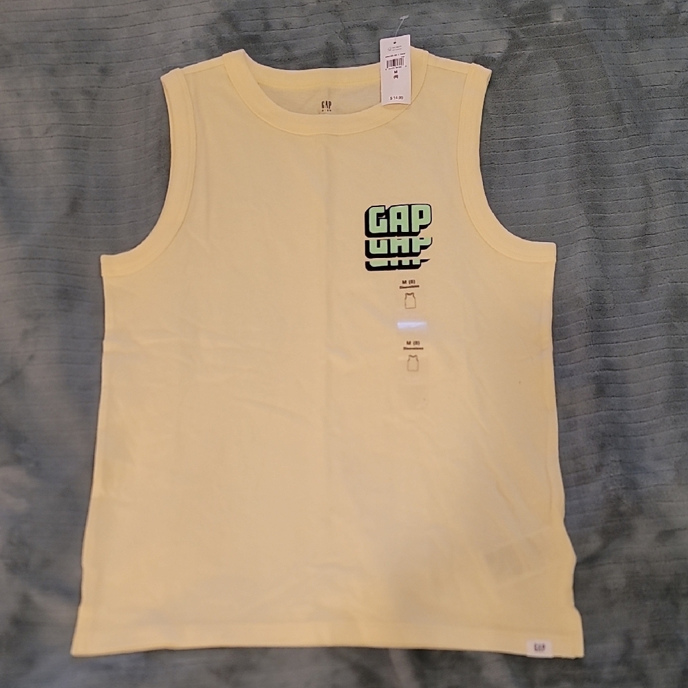 GAP Kids Yellow Sleeveless Top
